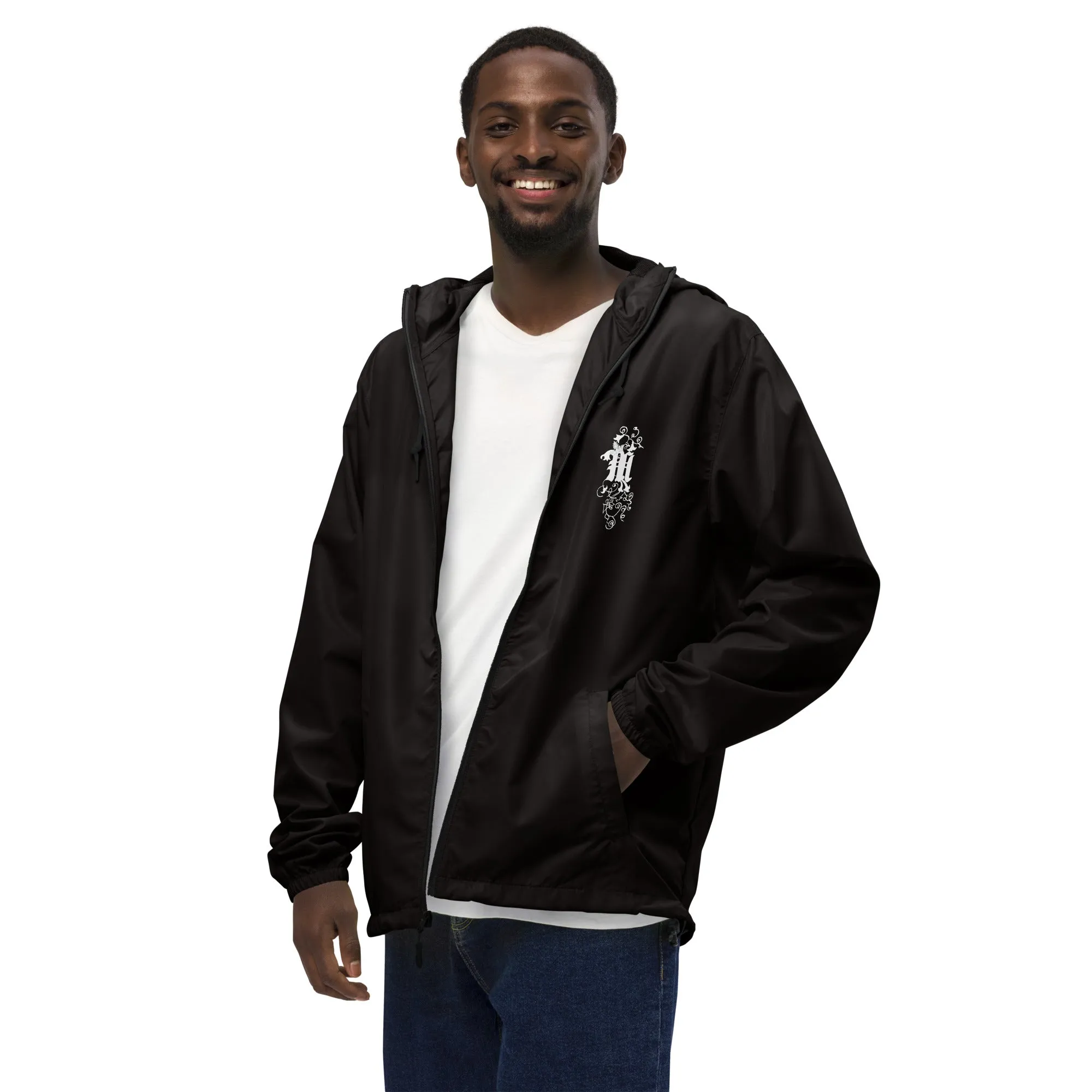 Maadish | Black Windbreaker