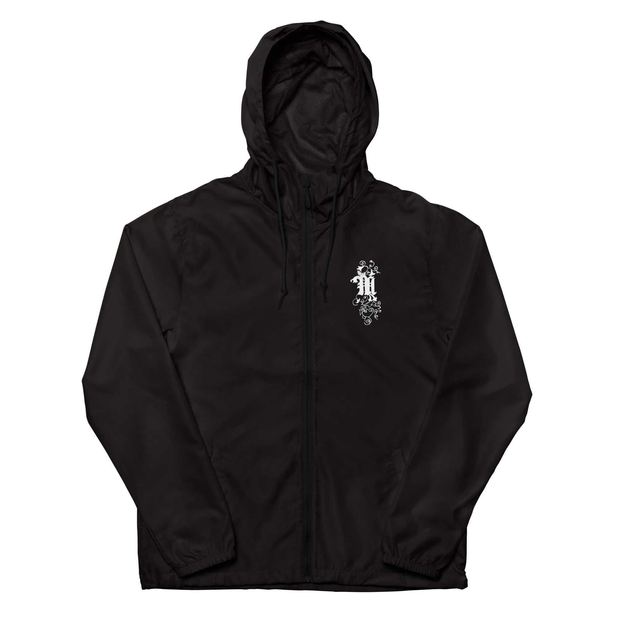 Maadish | Black Windbreaker