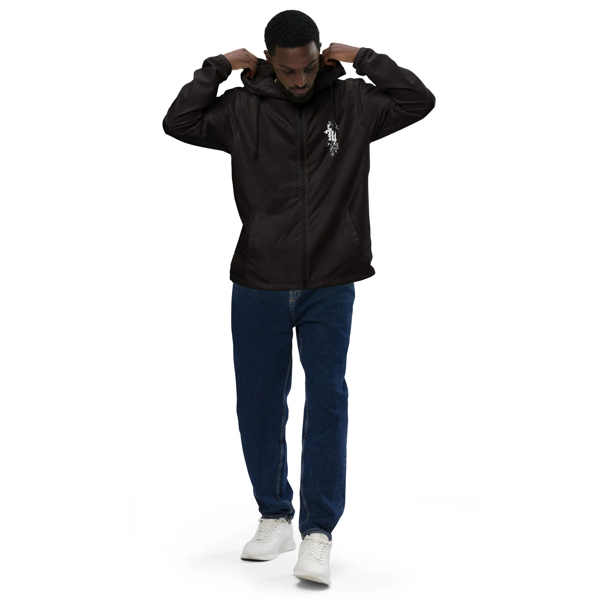 Maadish | Black Windbreaker