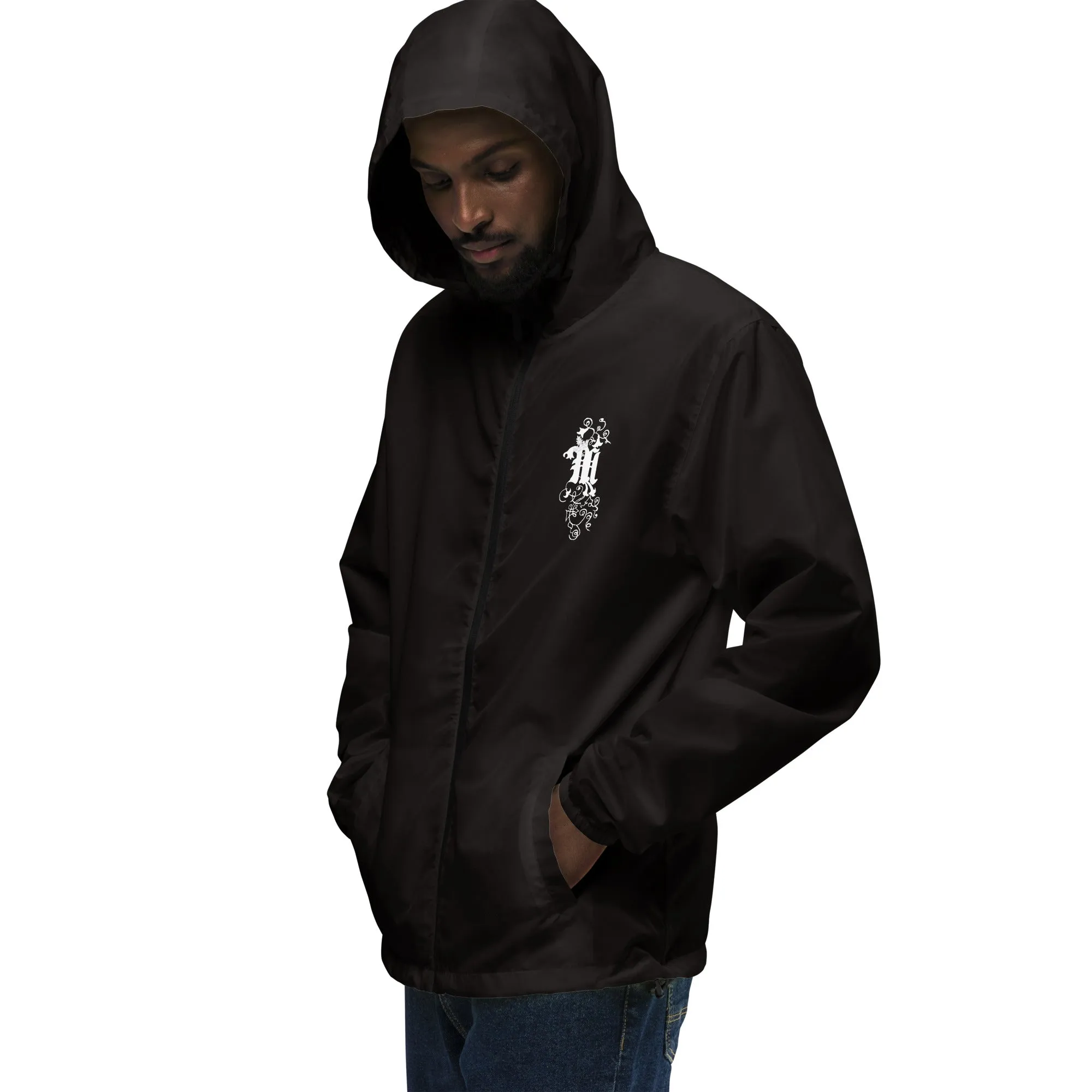 Maadish | Black Windbreaker