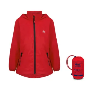 Mac in a Sac Origin Mini Packable Waterproof Jacket - Red