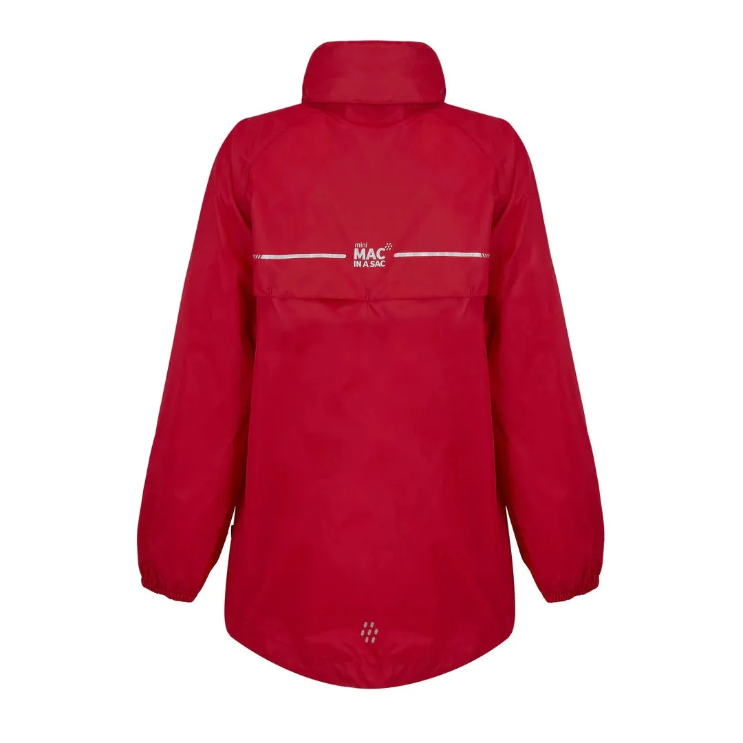 Mac in a Sac Origin Mini Packable Waterproof Jacket - Red