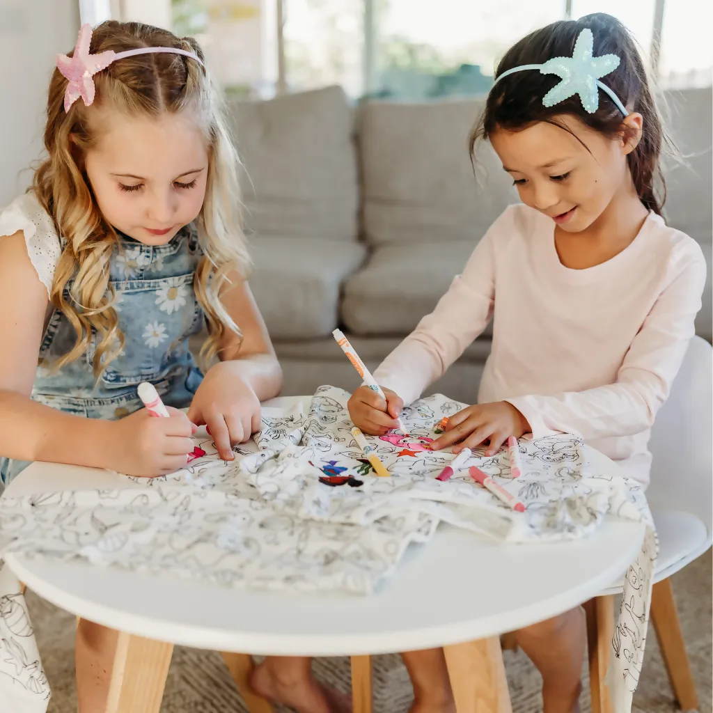 Magical Mermaids Coloring Pajamas