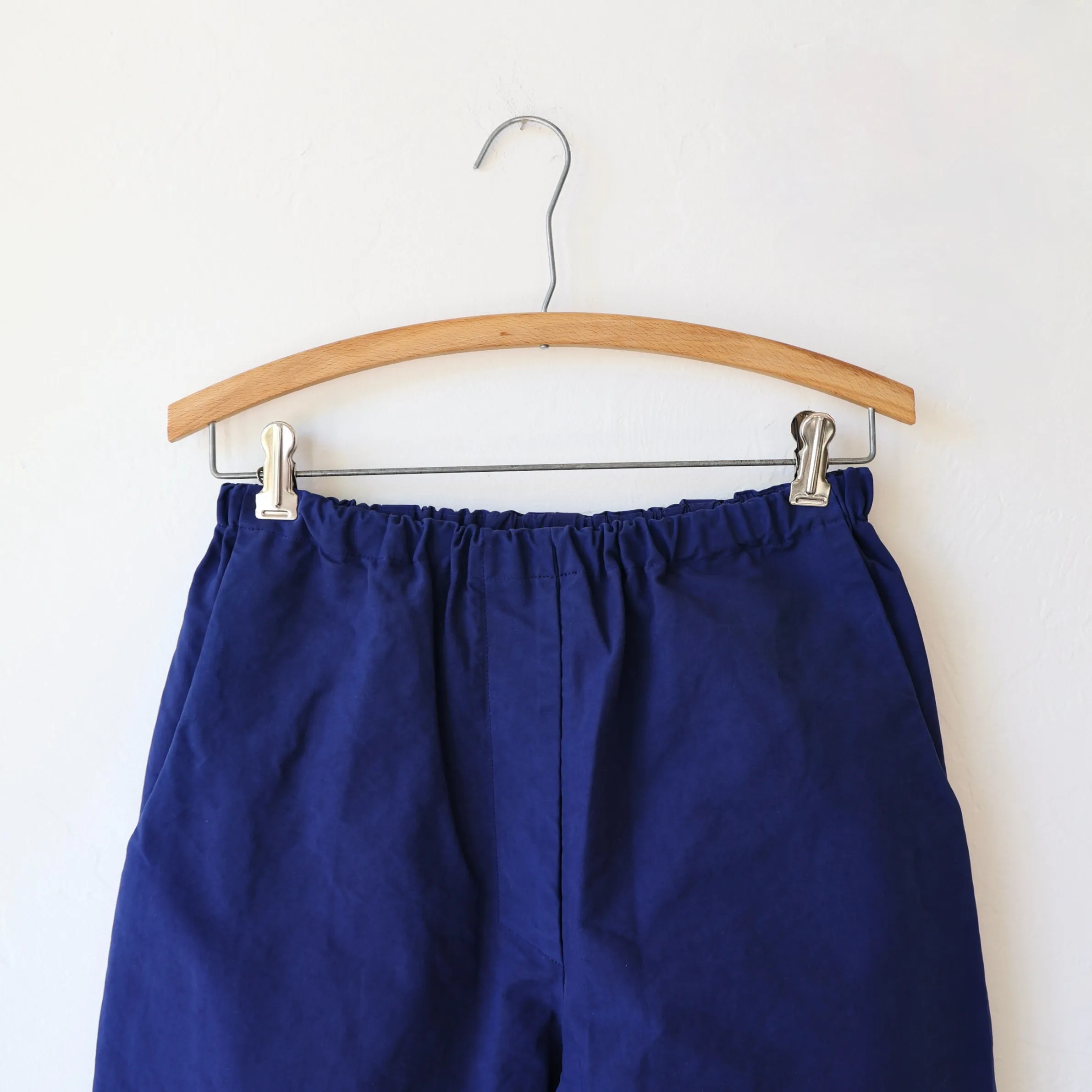 Manuelle Guibal Brushed Cotton Boyfriend Pants - Oceanic Blue