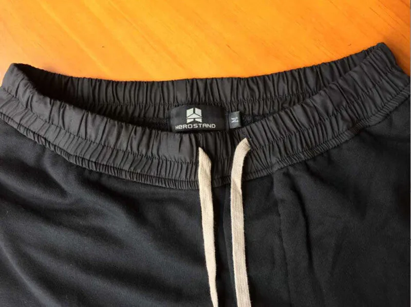 Marcel Black Baggy Drop Shorts