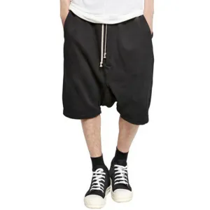 Marcel Black Baggy Drop Shorts