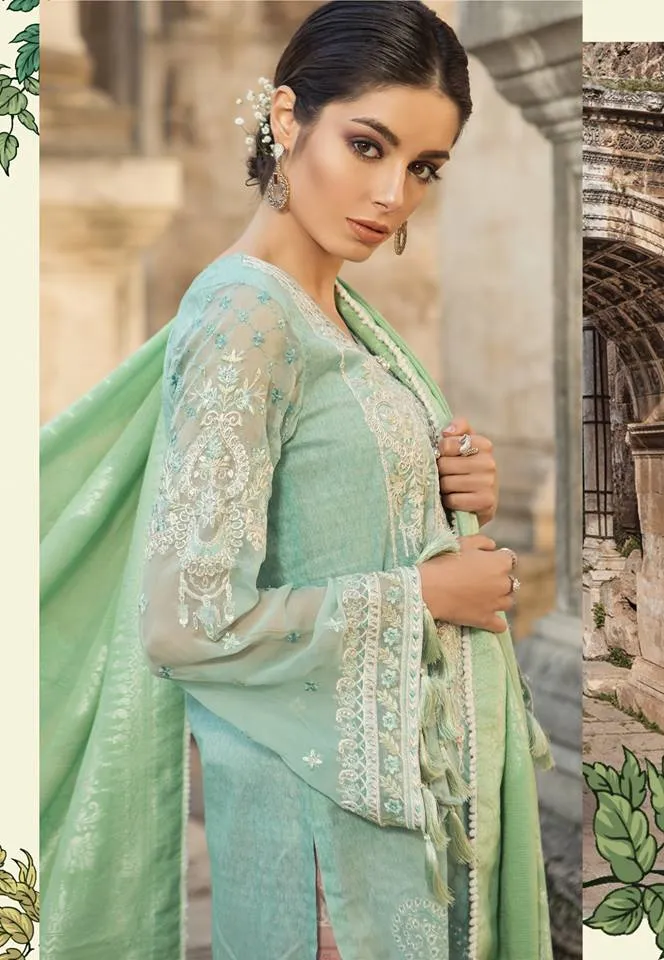 Maria B. Summer 2019 Cotton-Lawn Suit
