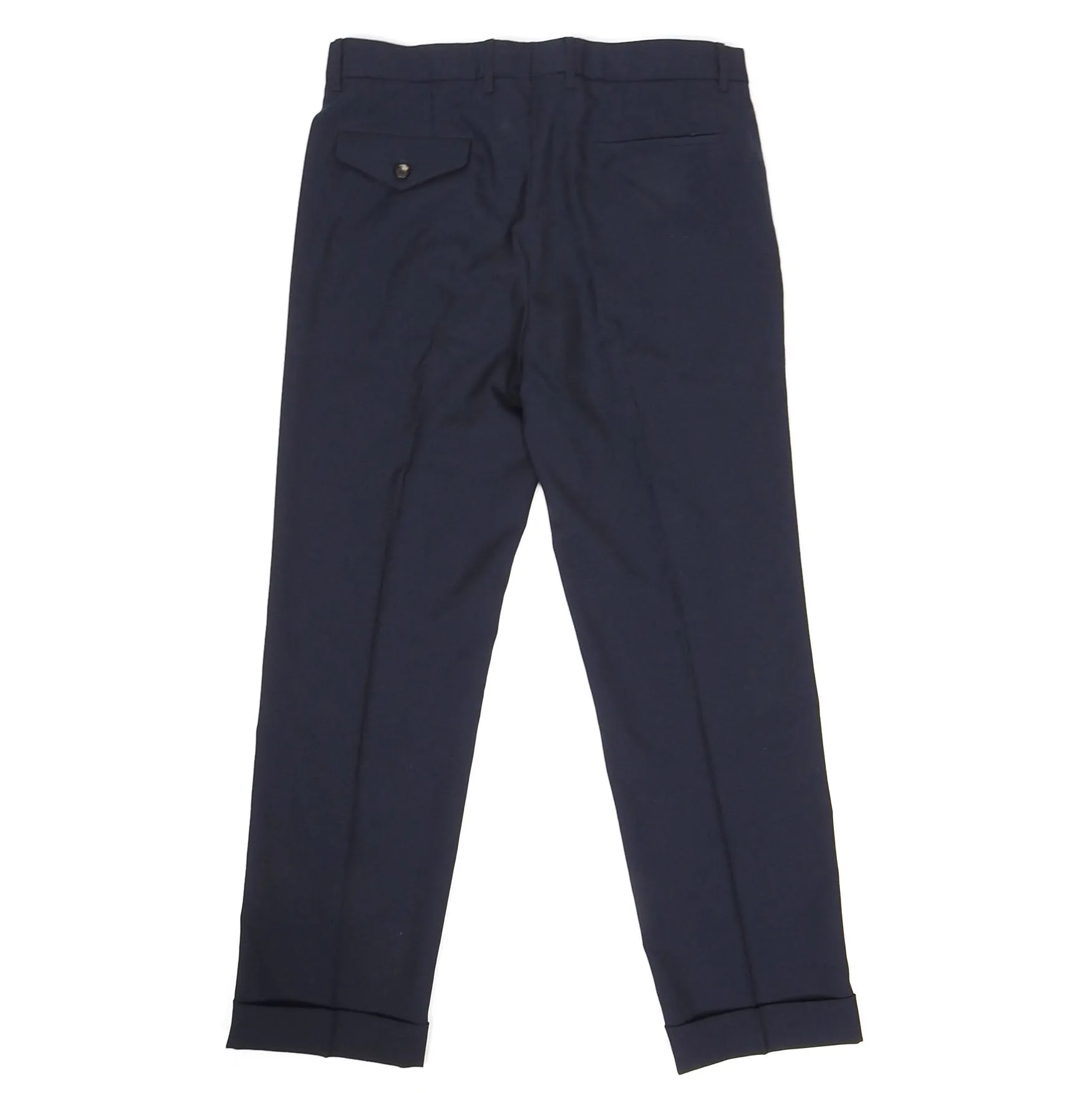 Marni Navy Wool Pants Size 50