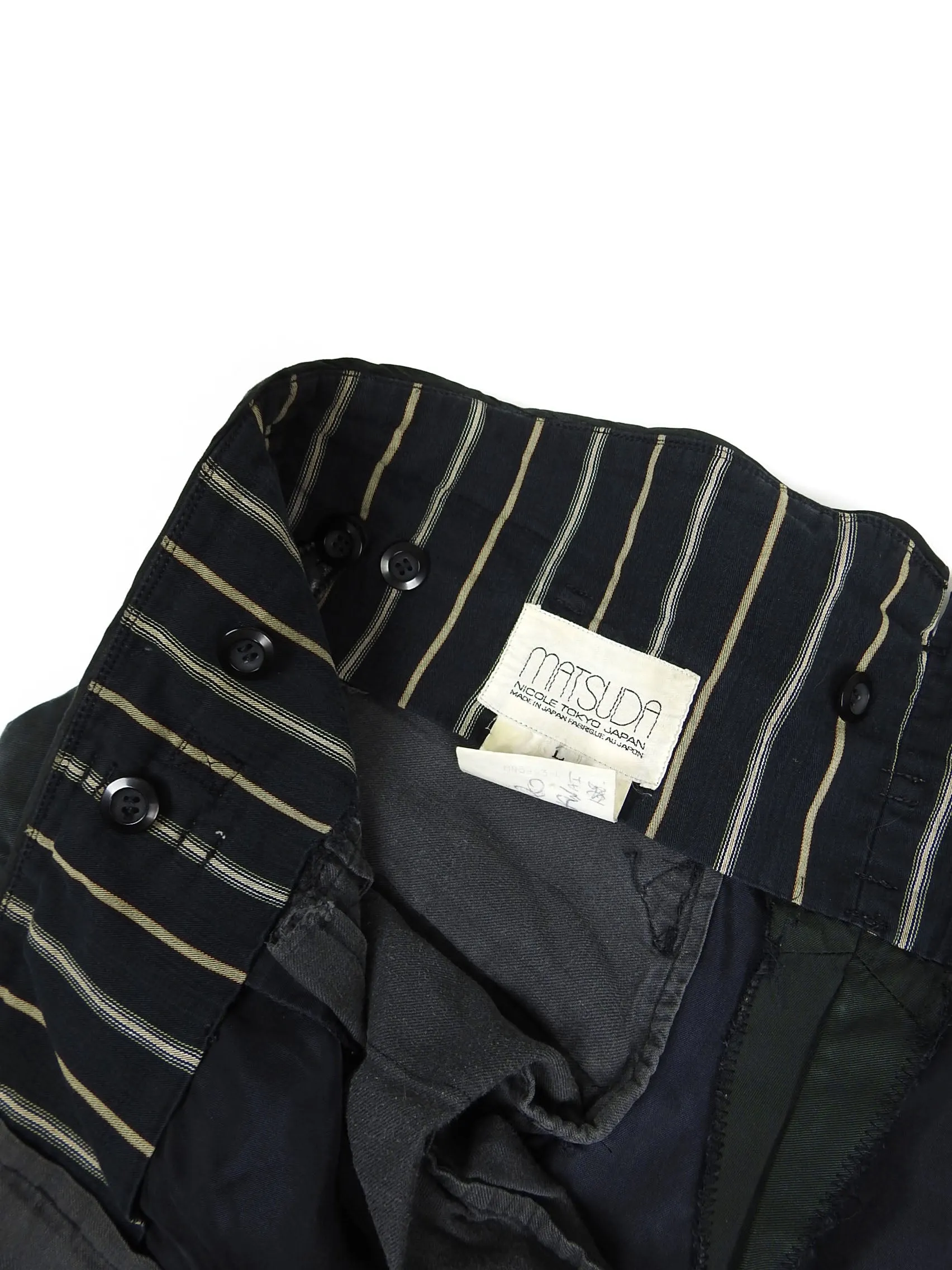 Matsuda Vintage Black Pants Size Large