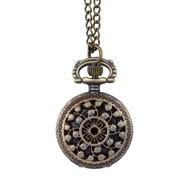 Men and Women Couple Retro Quartz Hanging Table Commemorative Table Pocket watch man woman kid gift necklace clock Couple old