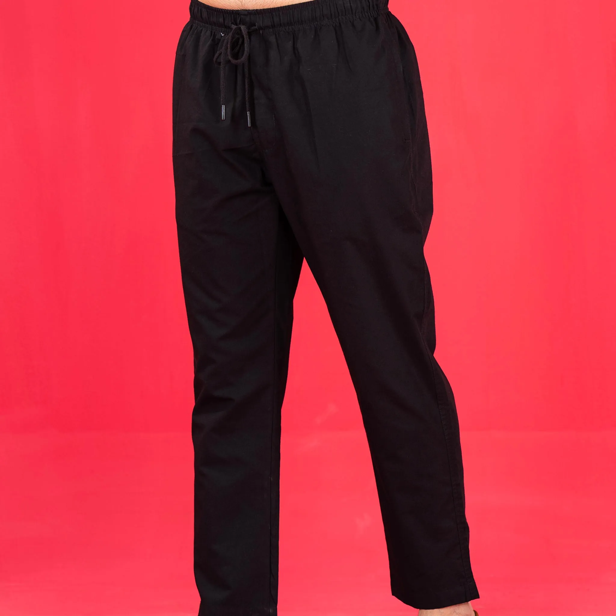 Mens Trouser Pajama- Black