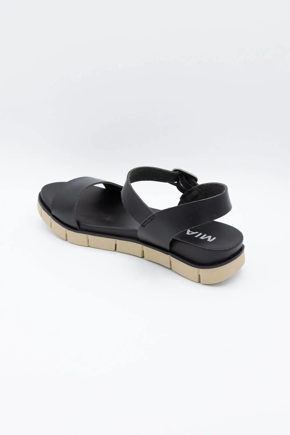 MIA Emmi-B Strap Sandals for Women in Black | GS1452301B-BLACK