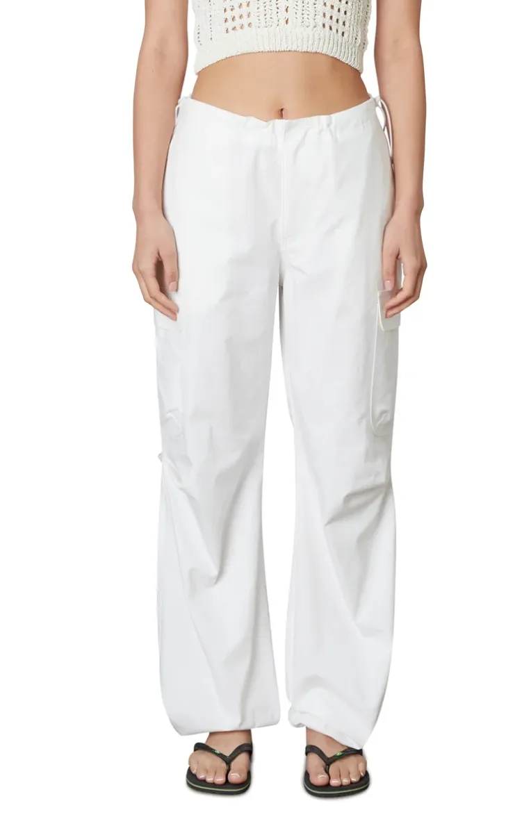 Mid Rise Parachute Pants