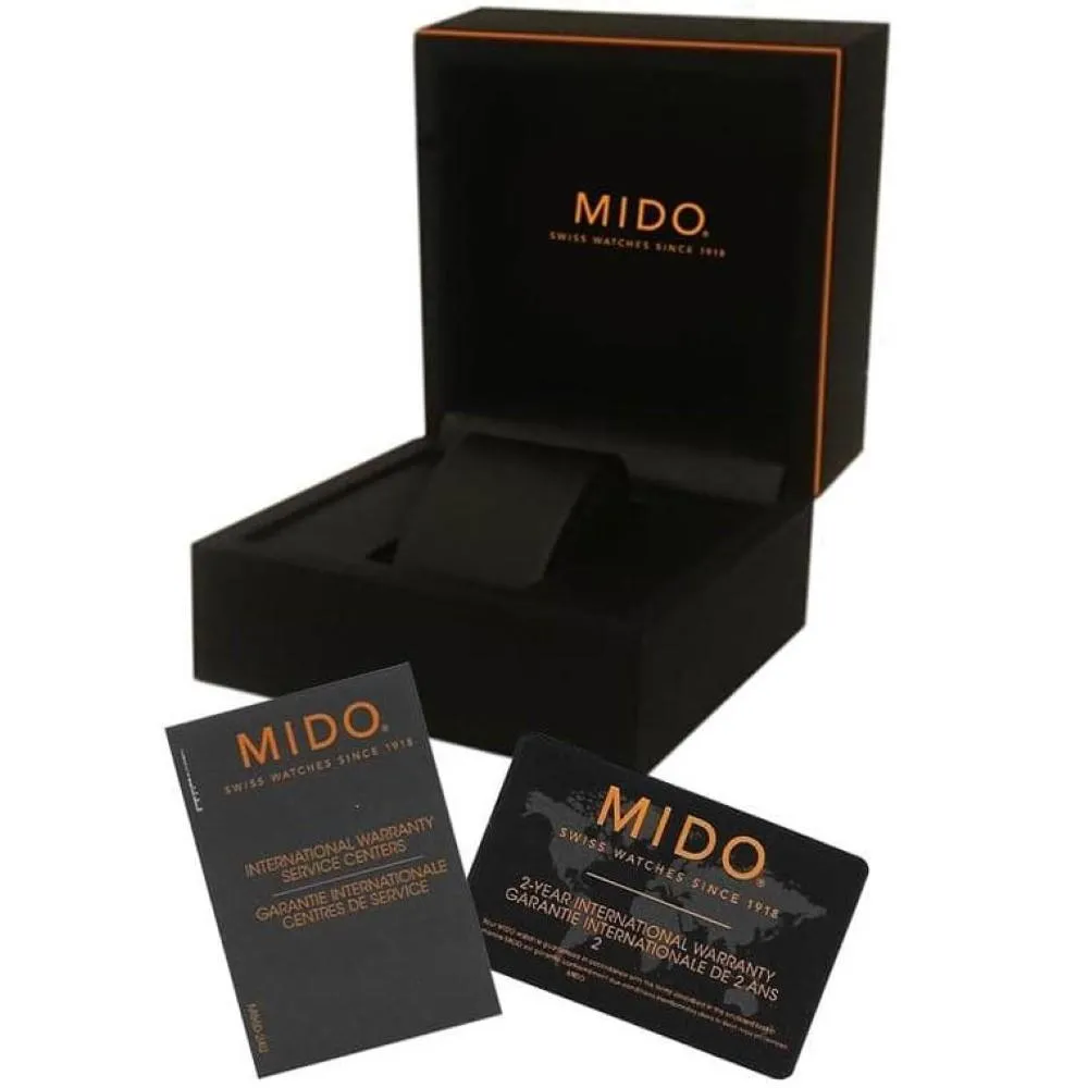 Mido Multifor Escape 44mm Kaki Viles Automatic Steel Finish Pvd Black Antique Sabbiato M032.607.36.090.00