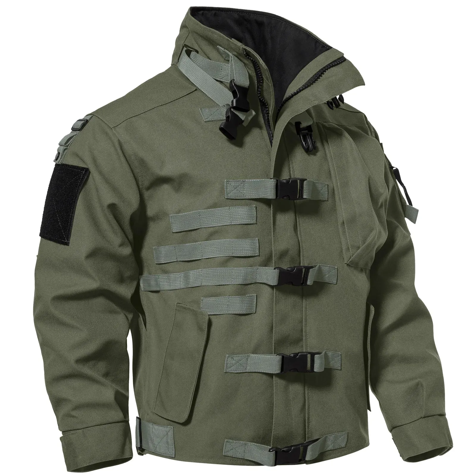Military Tactical Jacket Mark 2 Outdoor Windproof Coat Pocket Zipper Wear-resistant Waterproof Windbreaker Motorcycle Jackets