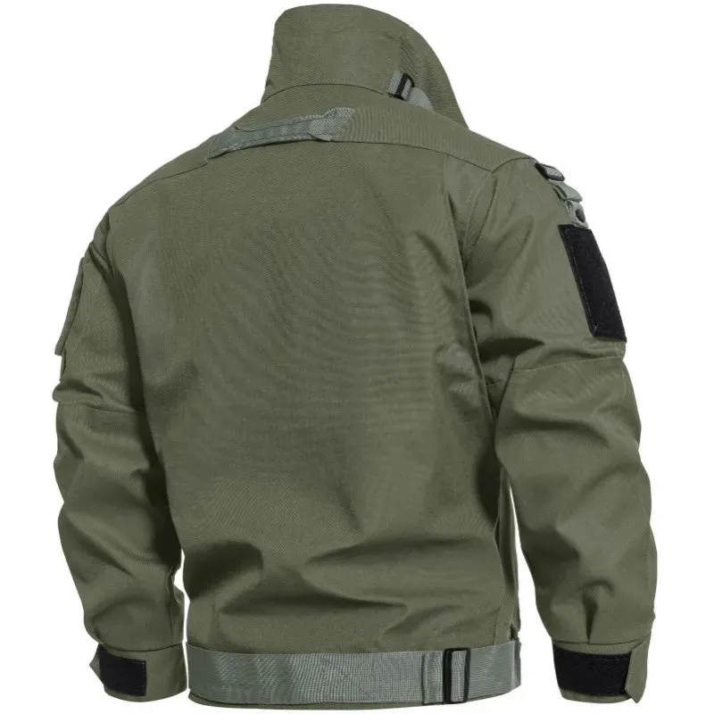 Military Tactical Jacket Mark 2 Outdoor Windproof Coat Pocket Zipper Wear-resistant Waterproof Windbreaker Motorcycle Jackets