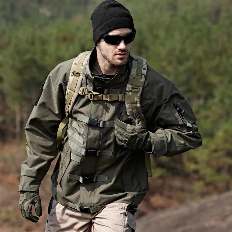 Military Tactical Jacket Mark 2 Outdoor Windproof Coat Pocket Zipper Wear-resistant Waterproof Windbreaker Motorcycle Jackets