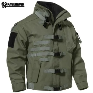 Military Tactical Jacket Mark 2 Outdoor Windproof Coat Pocket Zipper Wear-resistant Waterproof Windbreaker Motorcycle Jackets