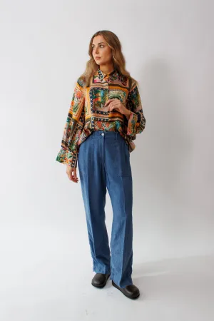 Momoni Hibiscus Pant