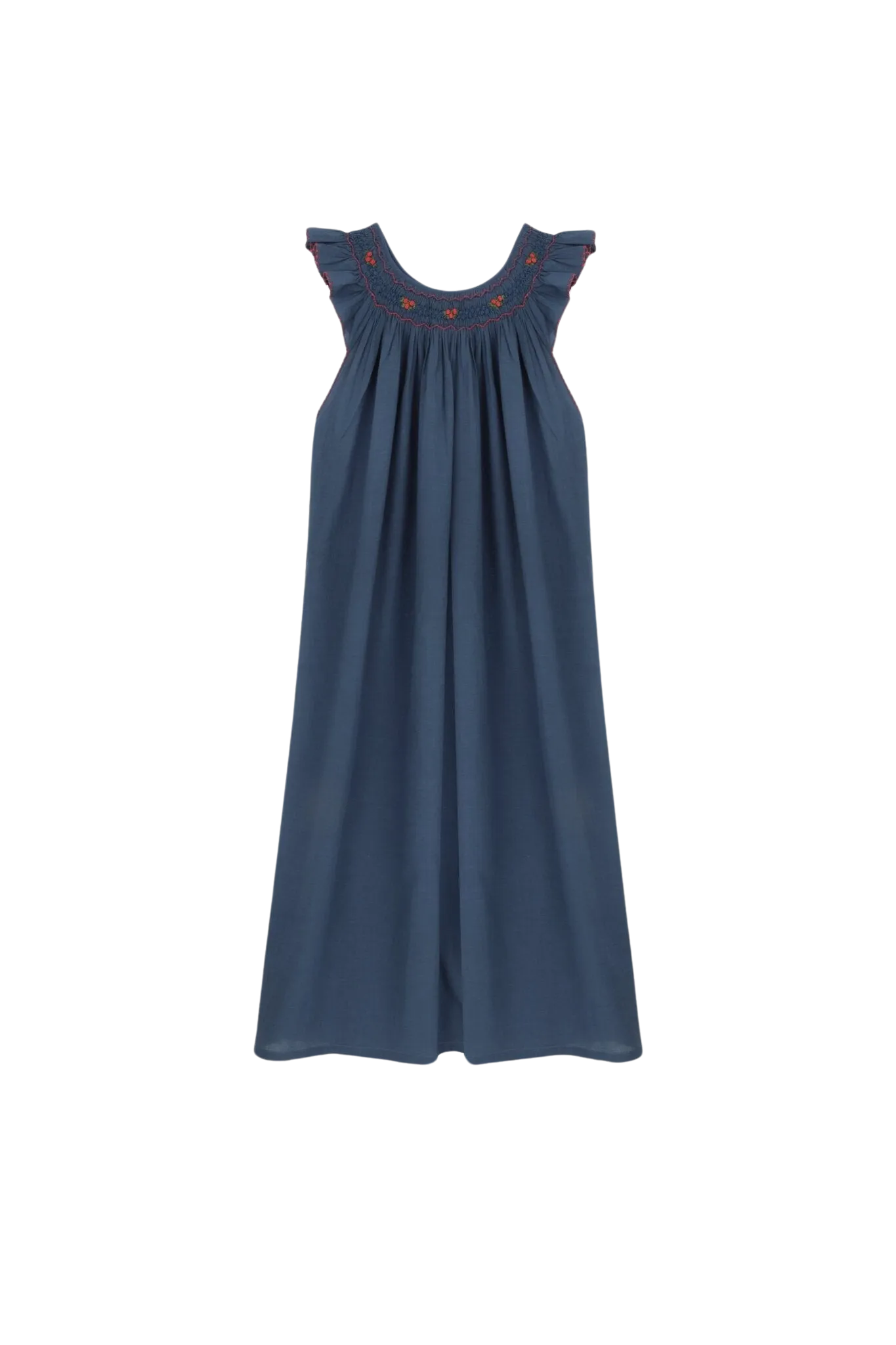 Mona Night Dress in Navy