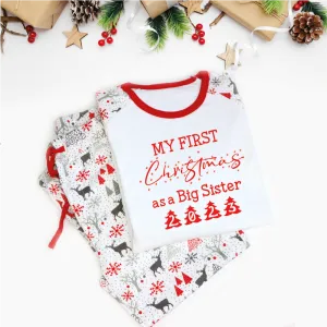 My First Christmas as a Big Sister Pyjamas