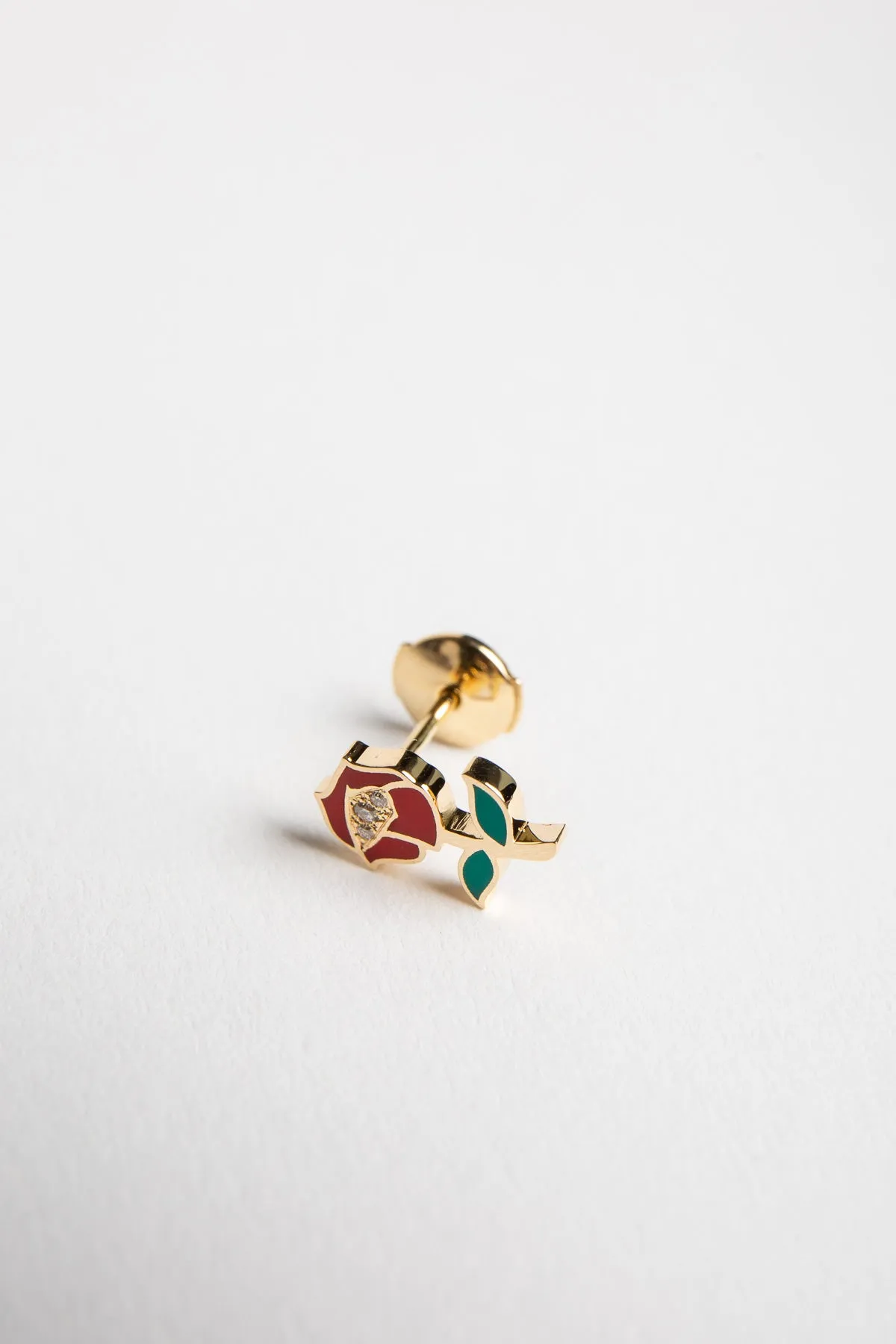 MYSTERYJOY | ANTIQUE ROSE MONO EARRING