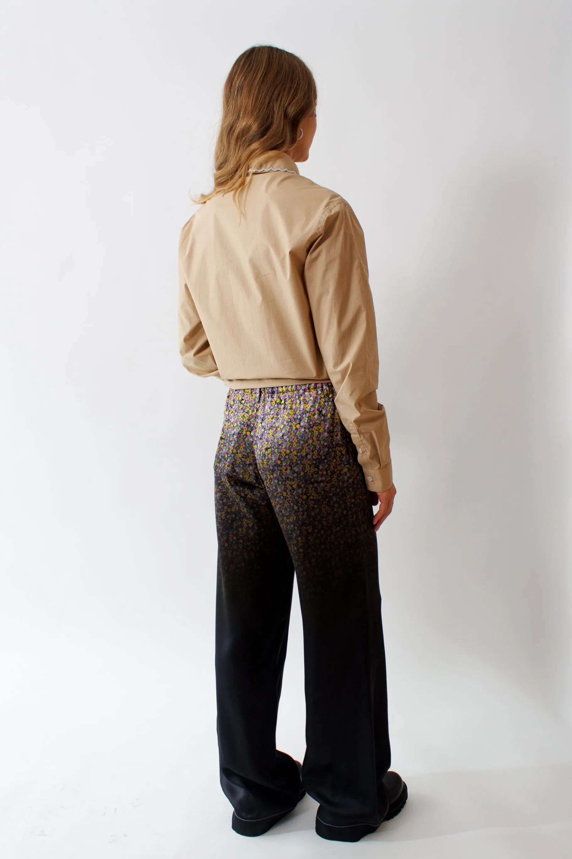 N°21 Gradient Background Print Viscose Pant