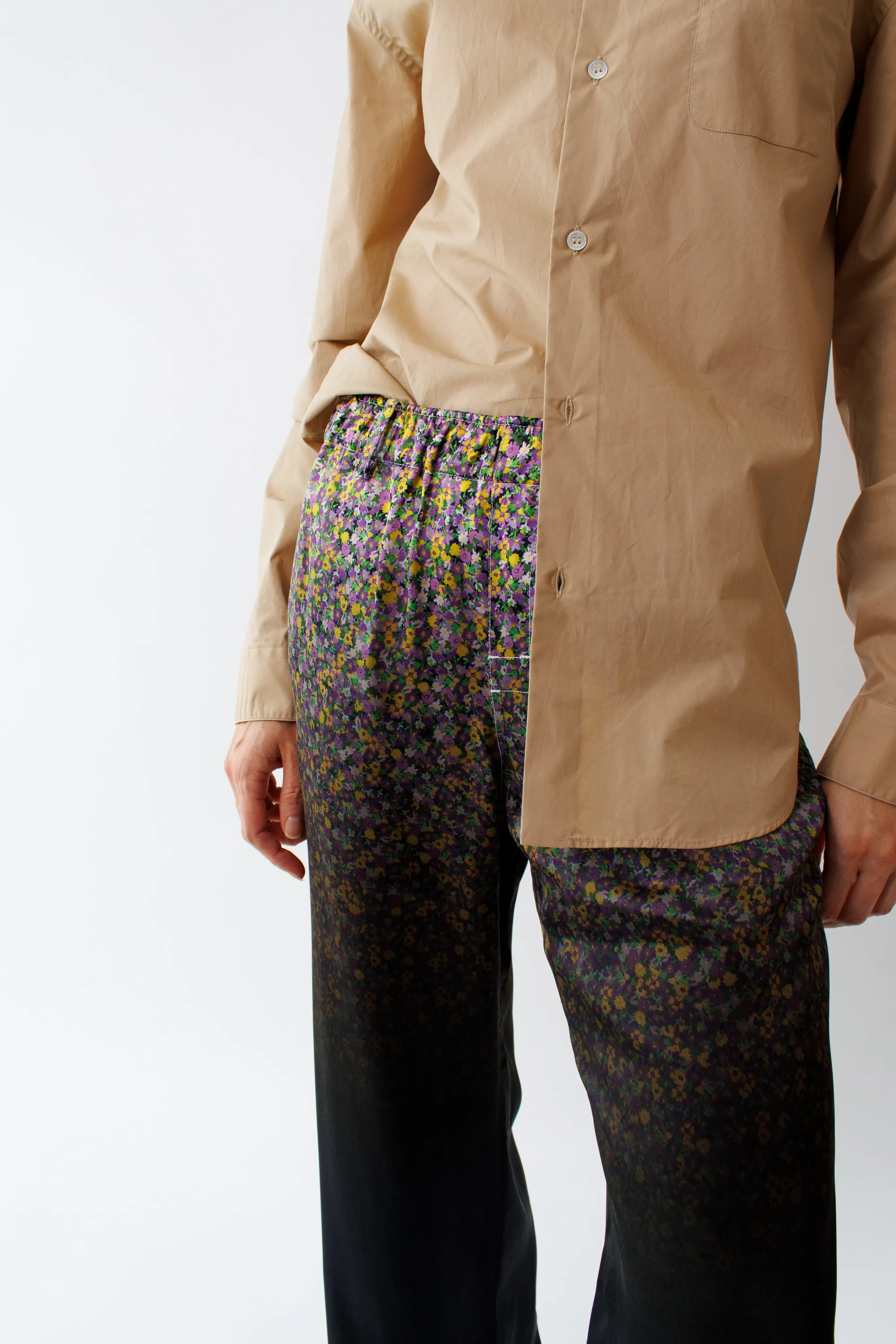 N°21 Gradient Background Print Viscose Pant