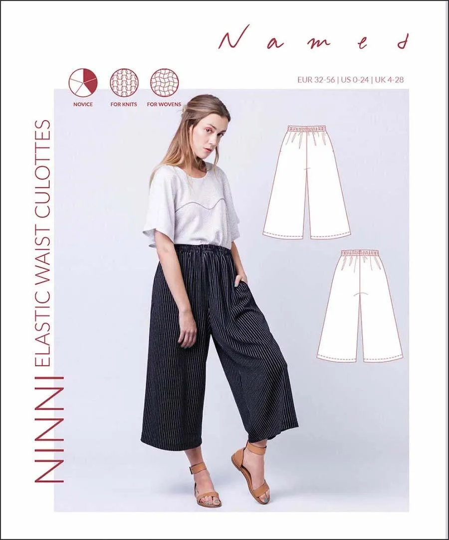 Named Clothing - Ninni Elastic Waist Culottes