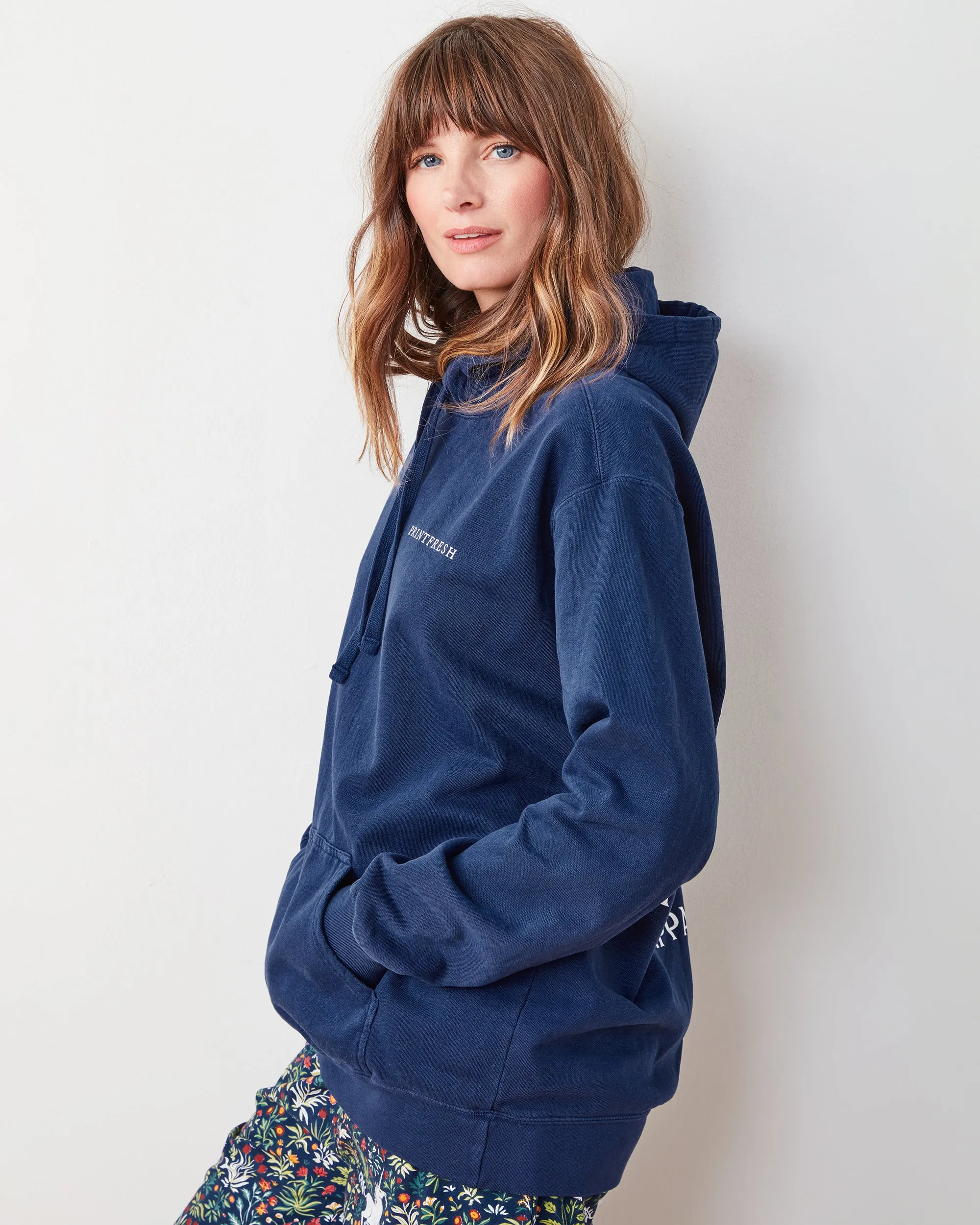 Navy - Unisex Down Time Hoodie - Unisex Hoodie