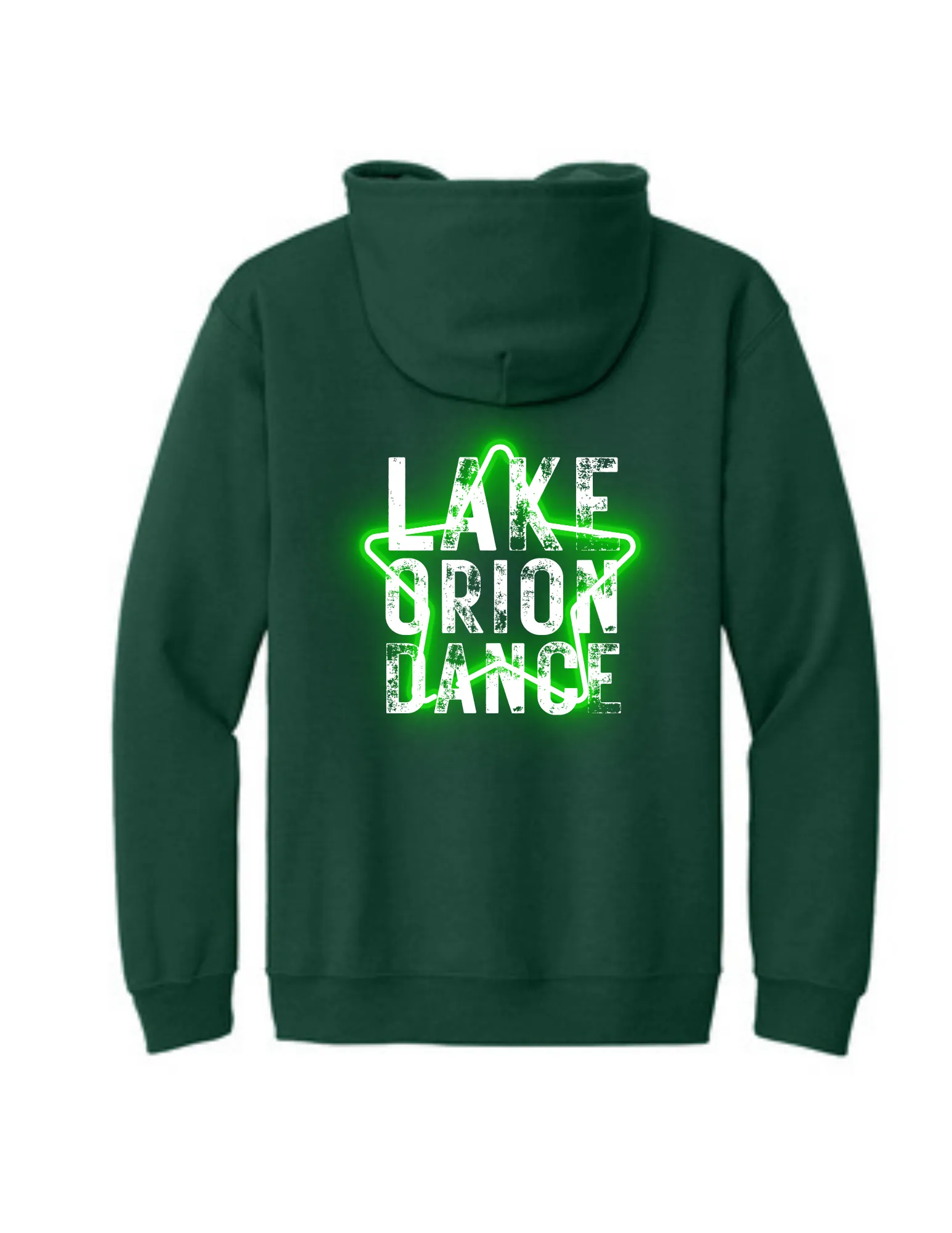 Neon Heavy Blend Full Zip Hooded Sweatshirt