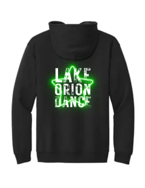 Neon Heavy Blend Full Zip Hooded Sweatshirt