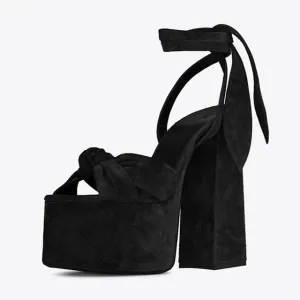 New Big Size 34-43 Ladies High Heels Platform Sandals Shoes Woman Party Runway Show Summer Luxury Sandals