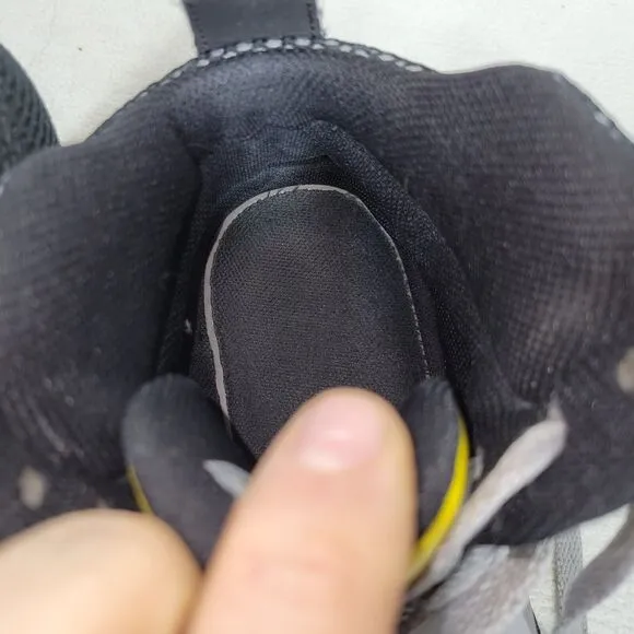 Nike Shoes Mens Size 11 Gray Yellow Air Ultra Force Sneaker 2013 555087-001 Shoe