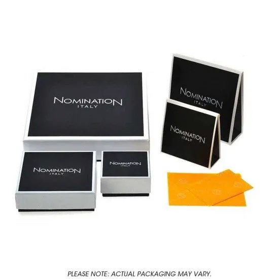 Nomination Watches- Stainless Steel With Rose Gold Electrplating Paris Rectangular Watch With Silver Face