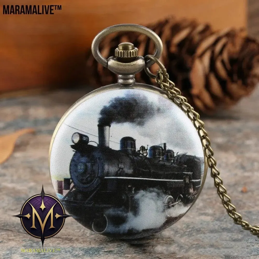 Oil Painting Color Goddess Picture Pocket Watch