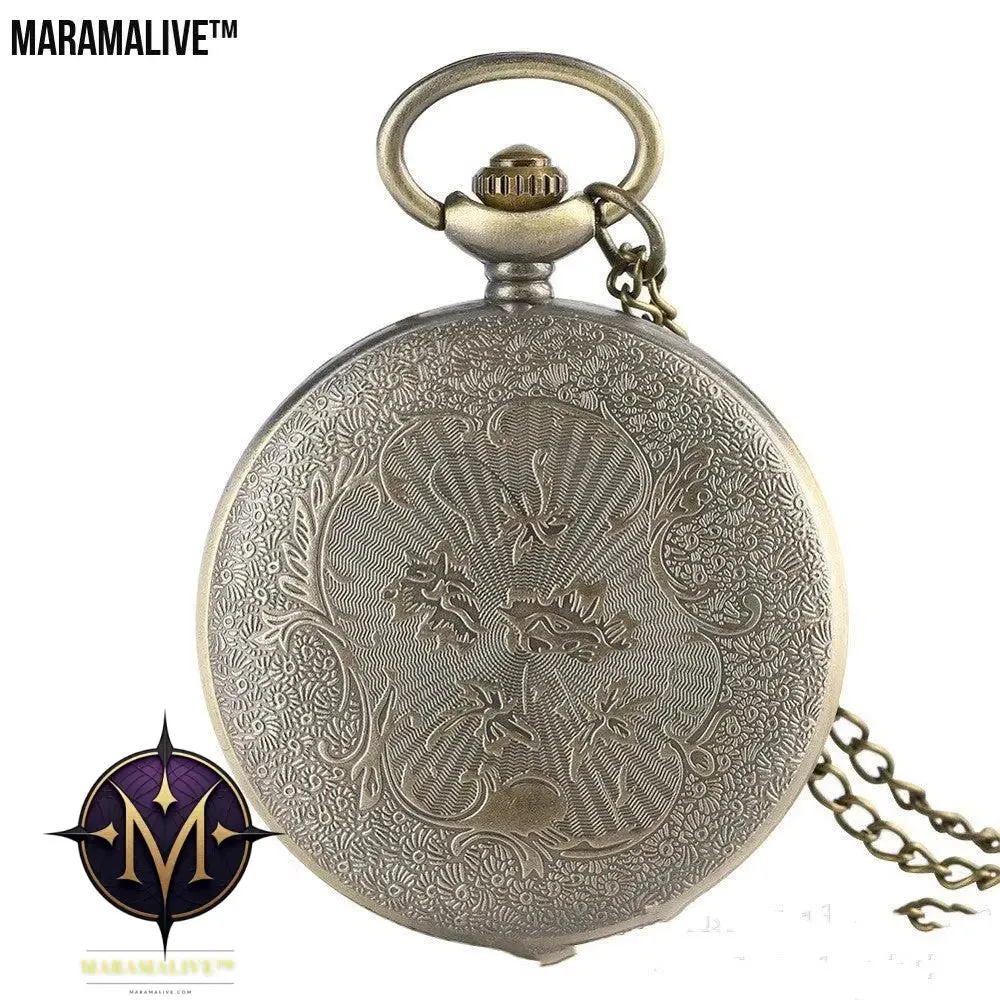 Oil Painting Color Goddess Picture Pocket Watch