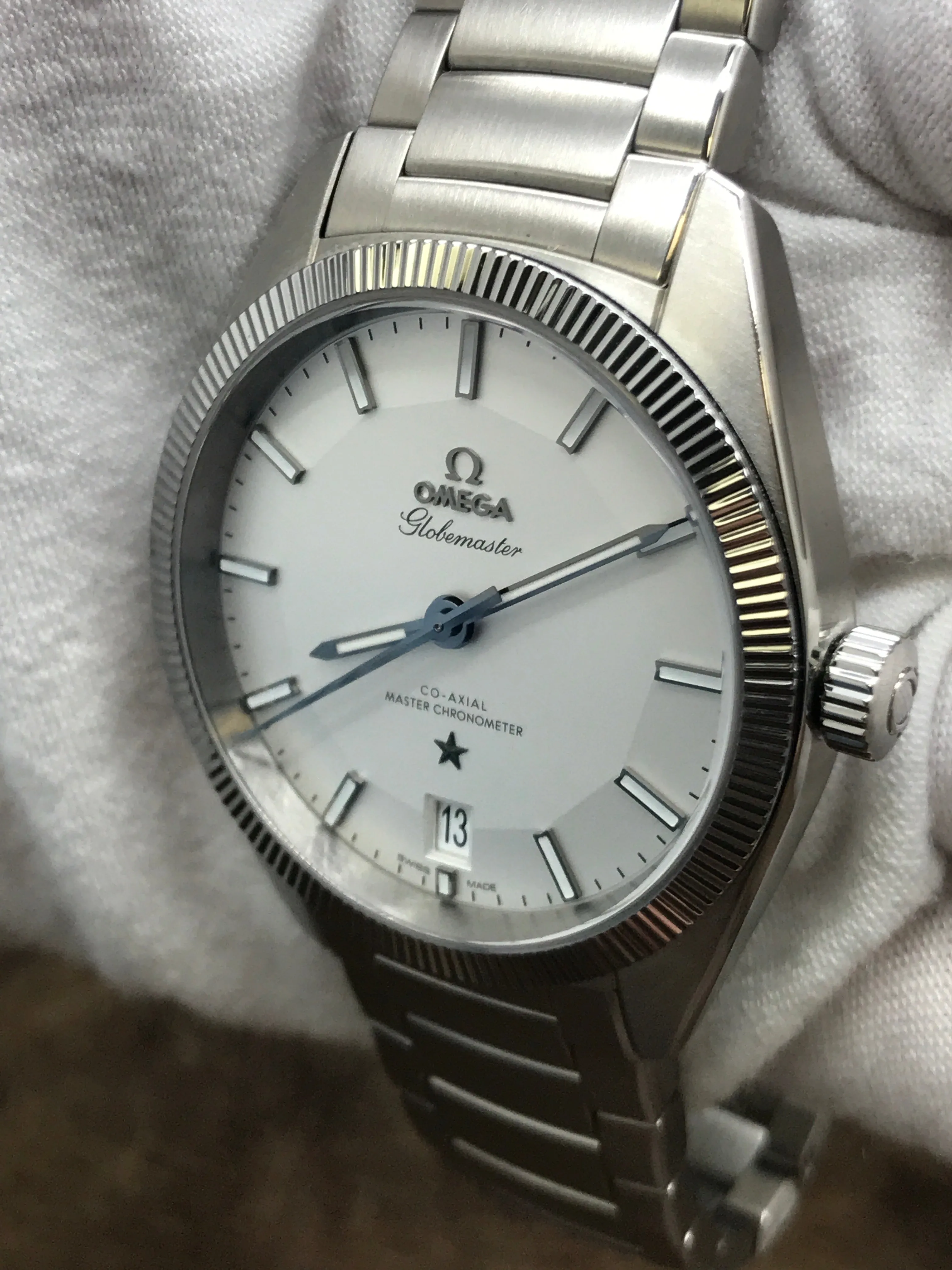 Omega Constellation Globemaster 130.33.39.21.02.001 Silver Dial Automatic Men's Watch