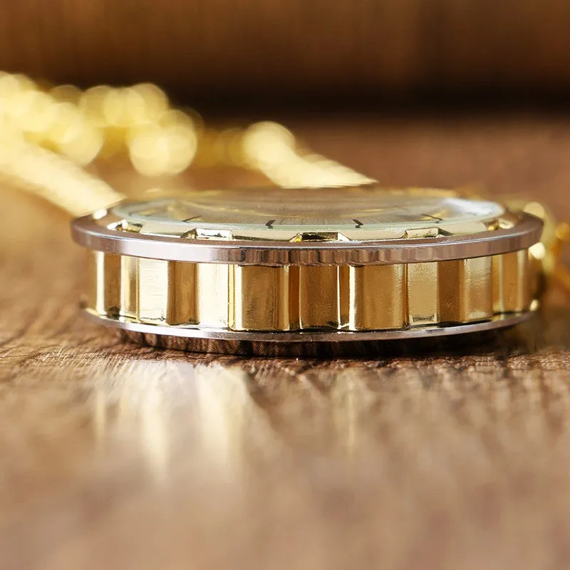 Open Face Steampunk Pocket Watch