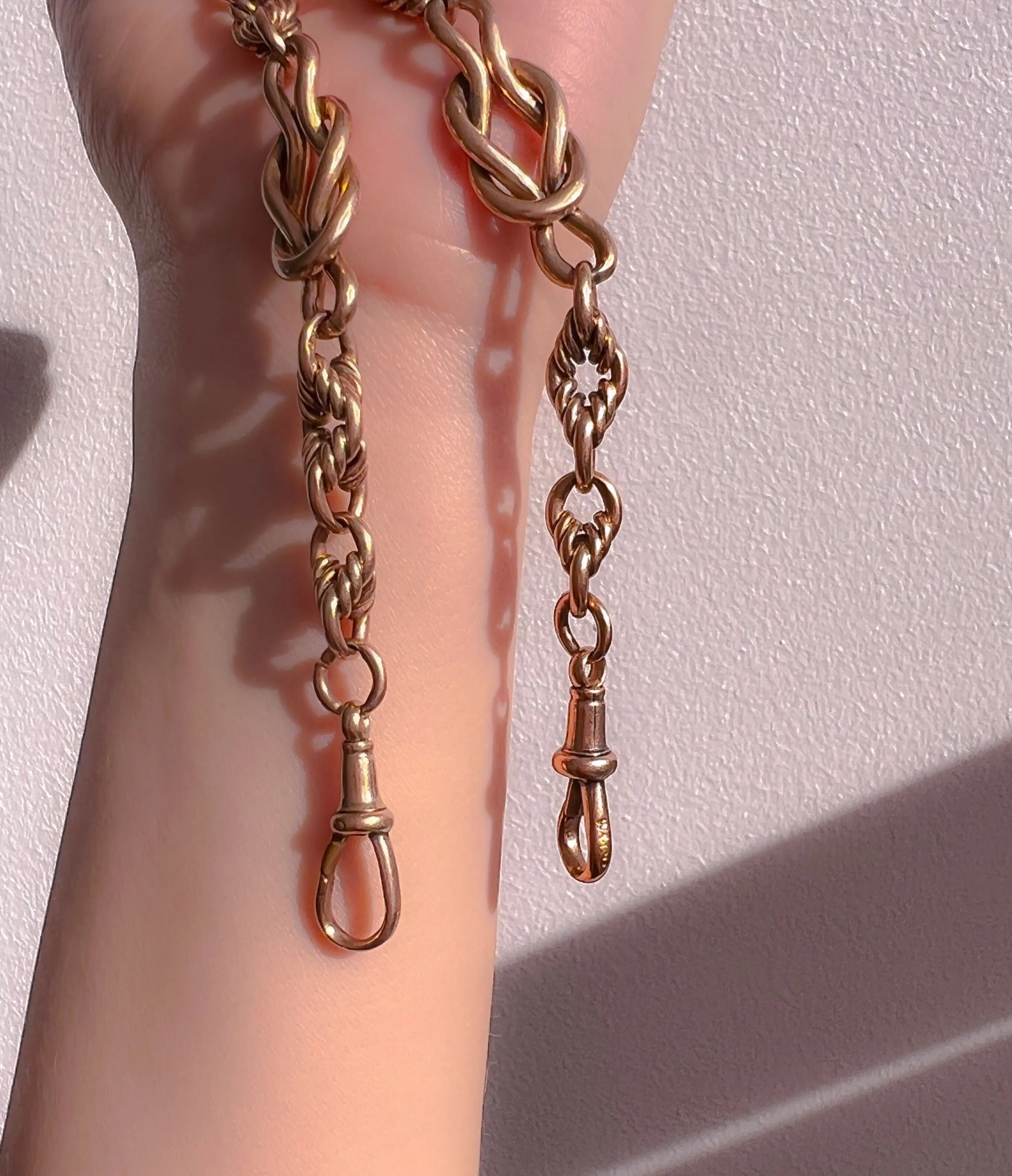 Outrageous 9k Gold Albert Chain