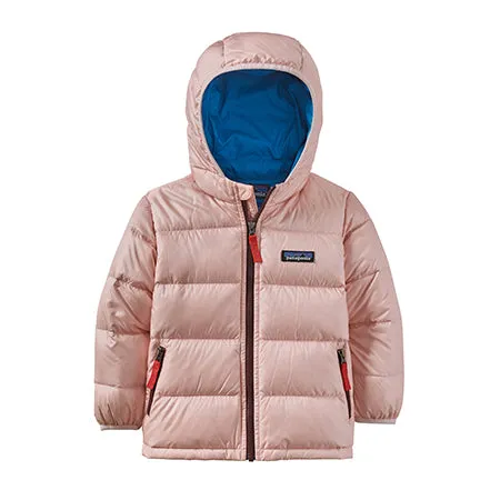Patagonia Pink Hi-Loft Down Hooded Jacket
