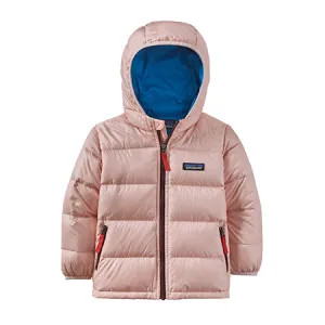 Patagonia Pink Hi-Loft Down Hooded Jacket