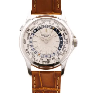 Patek Philippe White Gold World Time Ref. 5110