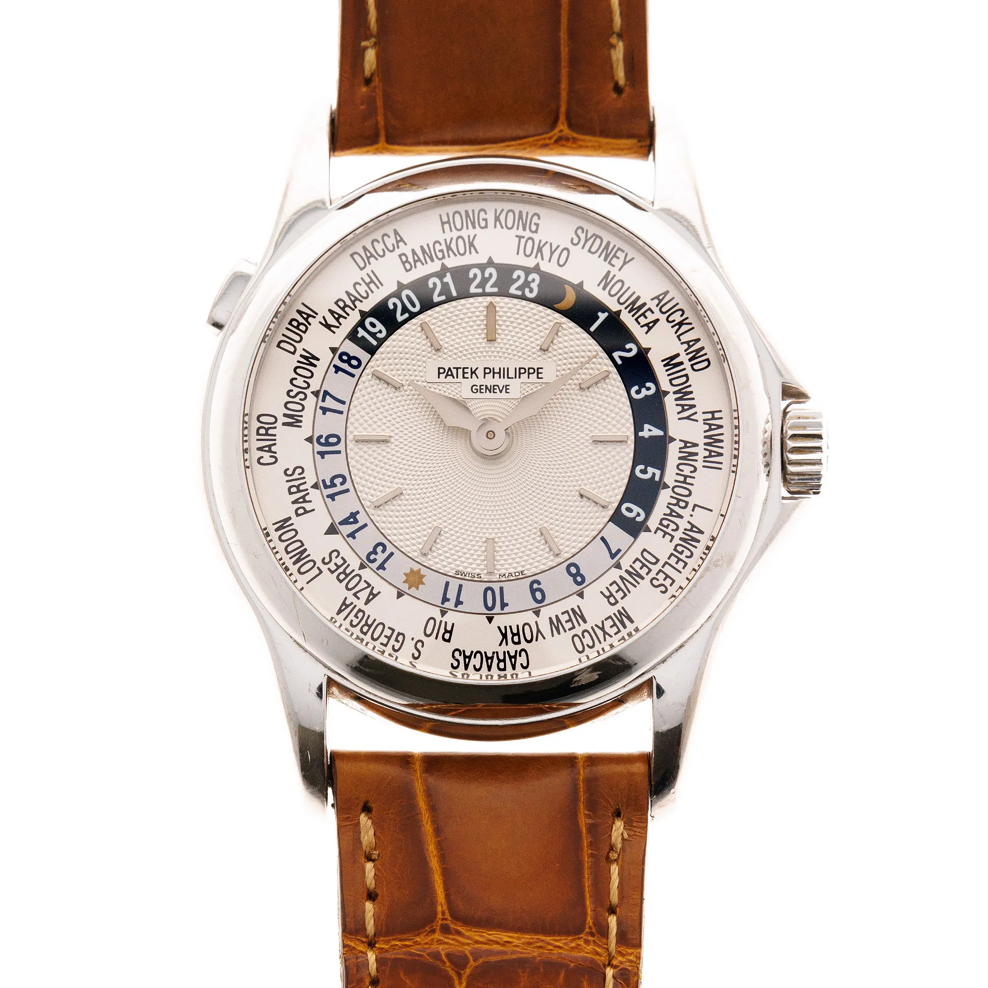 Patek Philippe White Gold World Time Ref. 5110