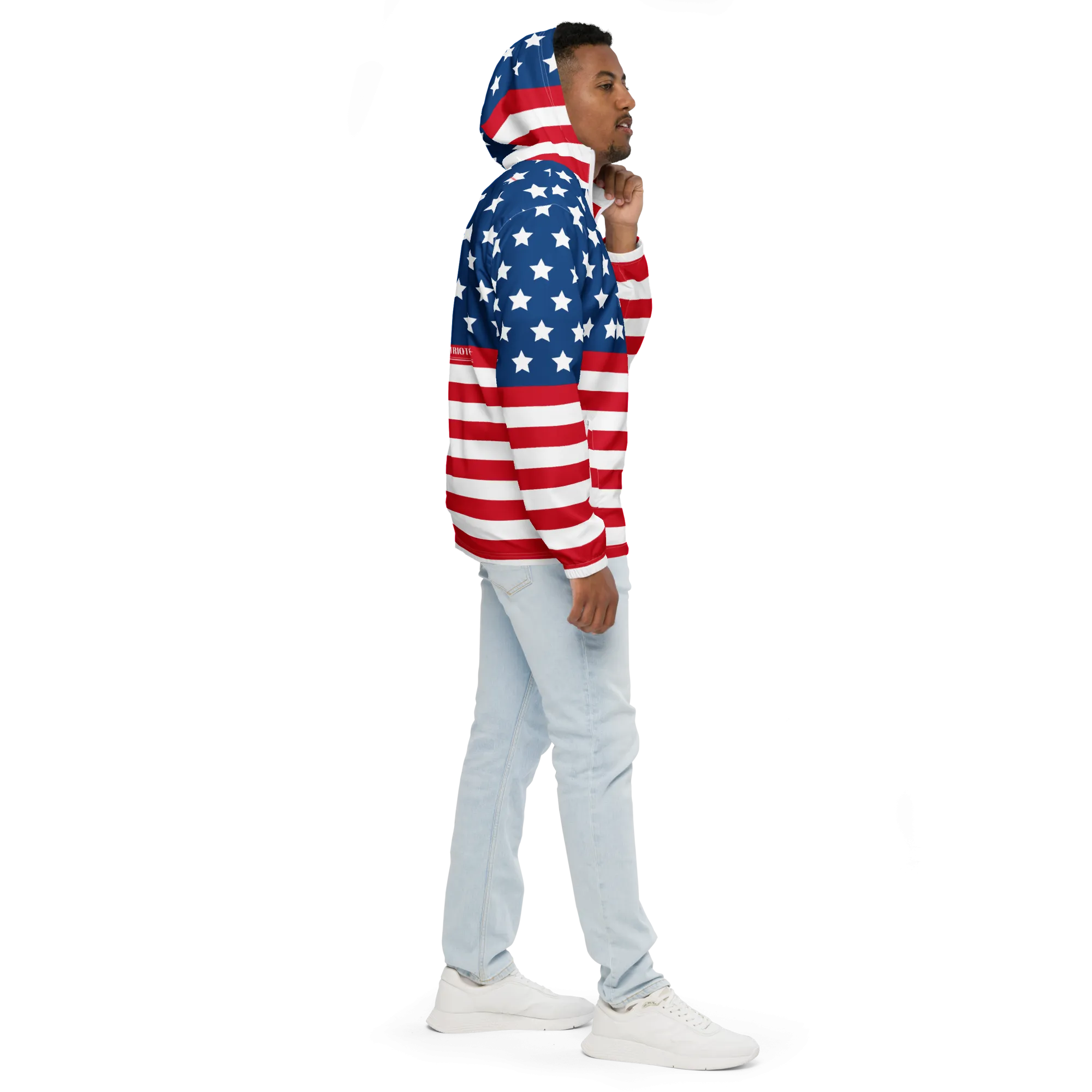 Patriot Stars and Stripes Men’s Windbreaker