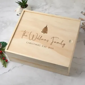 Personalised Family Christmas Eve Box