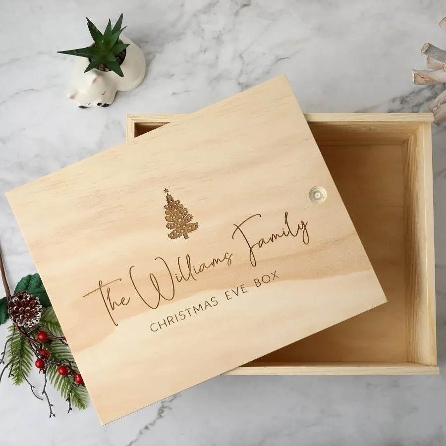 Personalised Family Christmas Eve Box