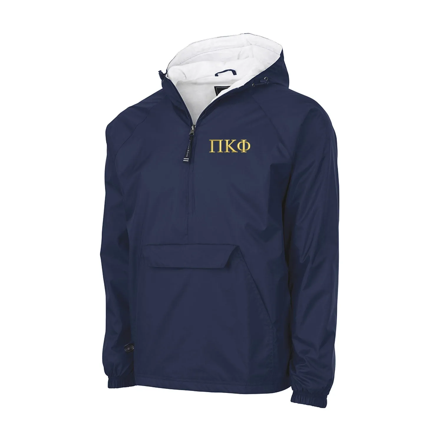 Pi Kappa Phi Flannel Lined Windbreaker - Letters