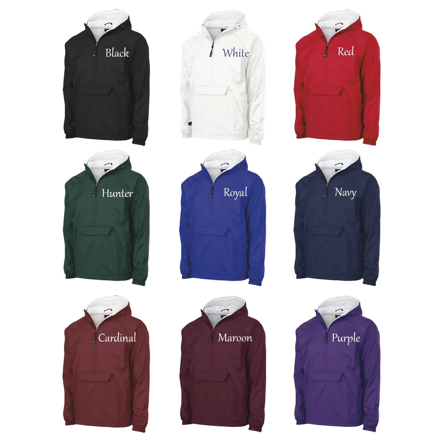 Pi Kappa Phi Flannel Lined Windbreaker - Letters