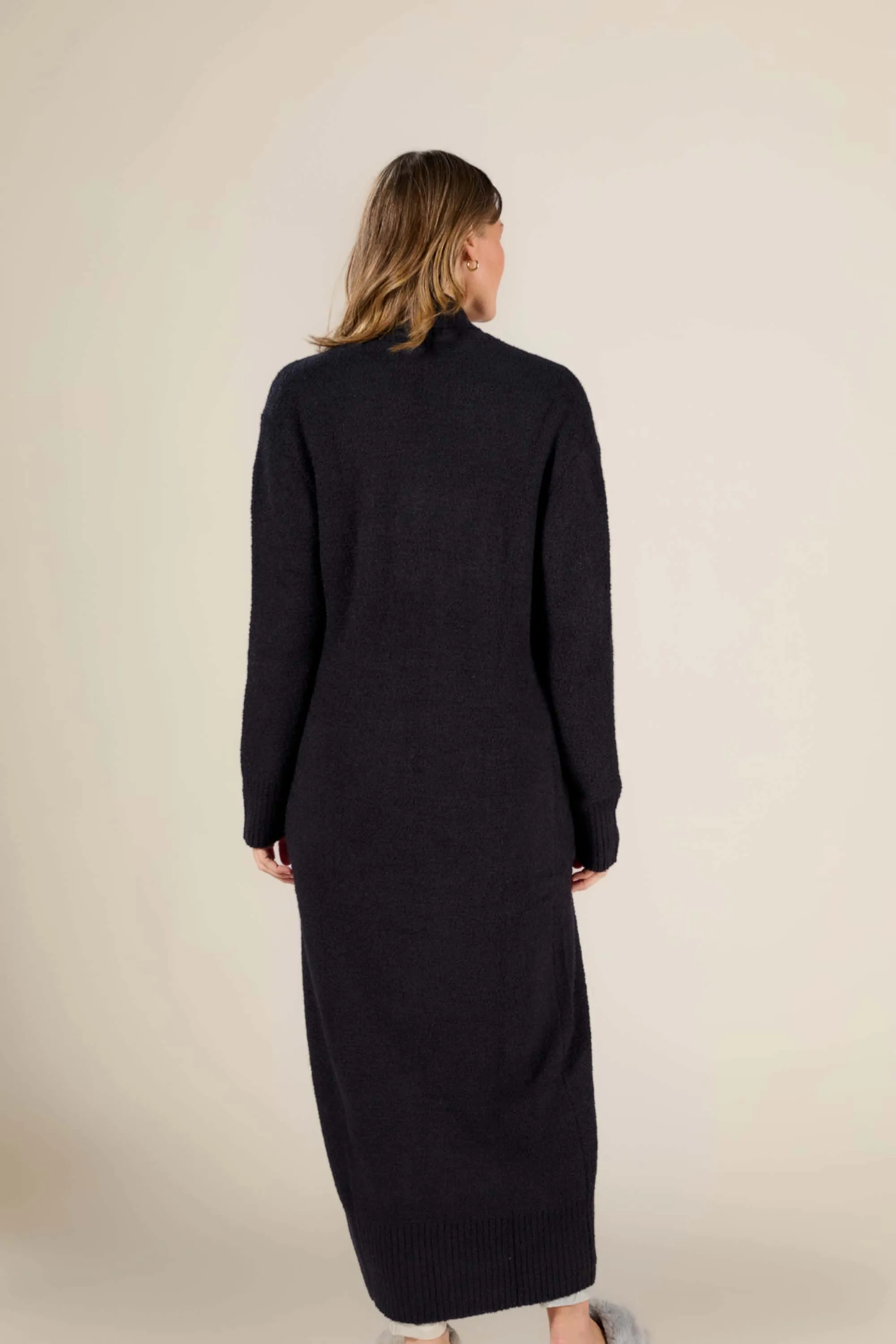 Plush Long Cardigan